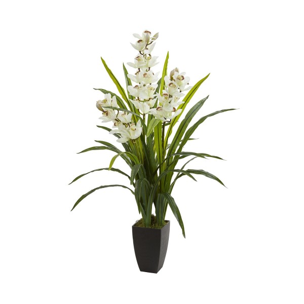 45” Cymbidium Orchid Artificial Plant