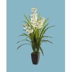 45” Cymbidium Orchid Artificial Plant