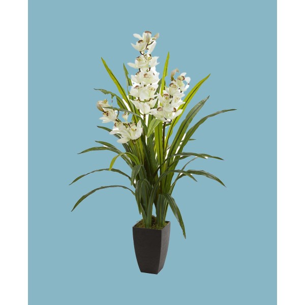 45” Cymbidium Orchid Artificial Plant