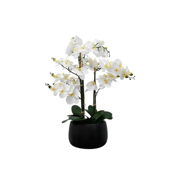 Tabletop Artificial Orchid Arrangement in Ceramic, 32