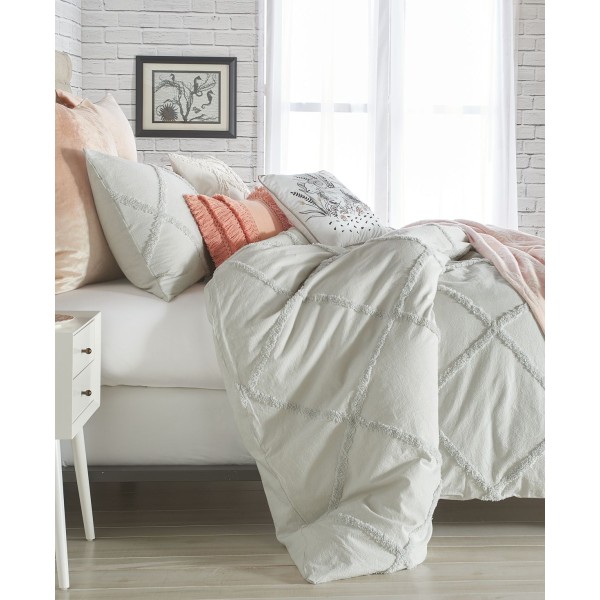 Lattice 3-Pc. Full/Queen Comforter Set