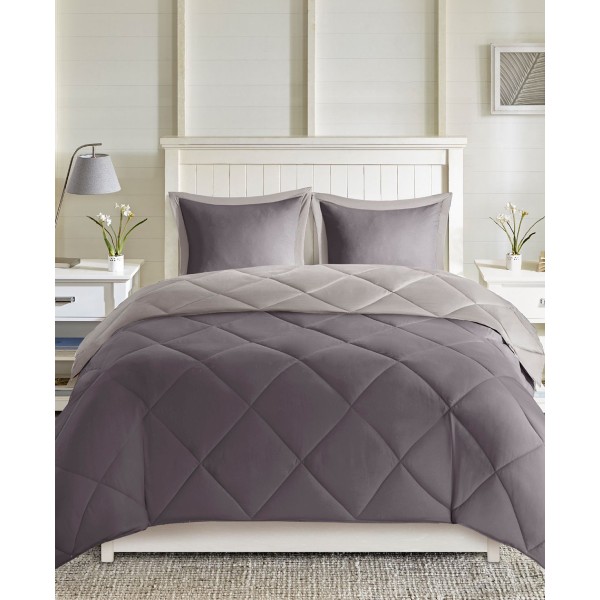 Reversible 2-Pc. Comforter Set, Twin/Twin XL