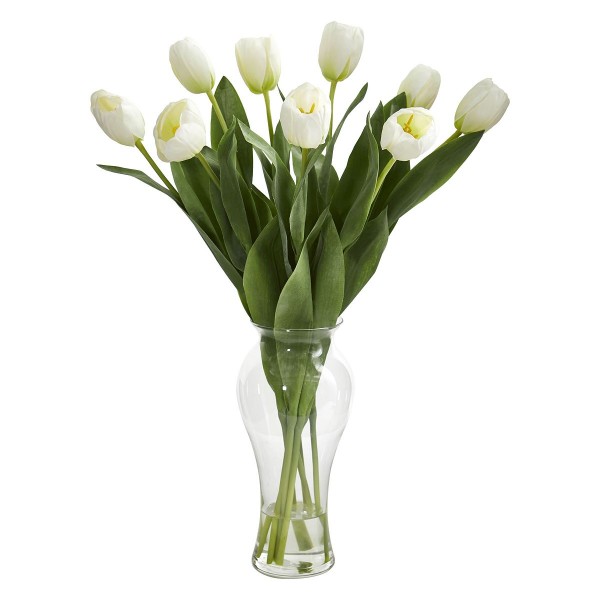 Tulips Artificial Arrangement in Vase