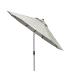 Stylish Outdoor 9' Auto-Tilt Umbrella