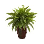 Fern Artificial Plant in Decorative Planter