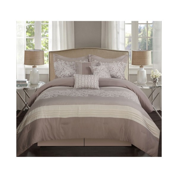 7 Piece Comforter Set, Queen