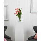 Tulip Artificial Arrangement in Cylinder Vase