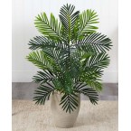 Paradise Palm Artificial Tree in Sand Colored Planter