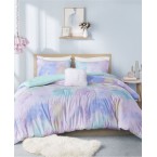 Watercolor Tie Dye 3-Pc. Comforter Set, Twin/Twin XL