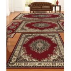 5-Pc. Red Rug Set