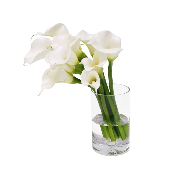 Permanent Botanicals Calla Lily in Vase