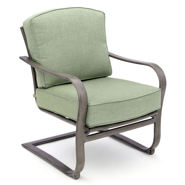 Wide Slat C-Spring Chair