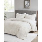 Plush Faux Fur Down Alternative Comforter Set