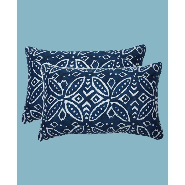 Printed Indoor/Outdoor 2-Pack Decorative Pillow, 12