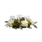 Snowball Hydrangea Triple Candelabrum